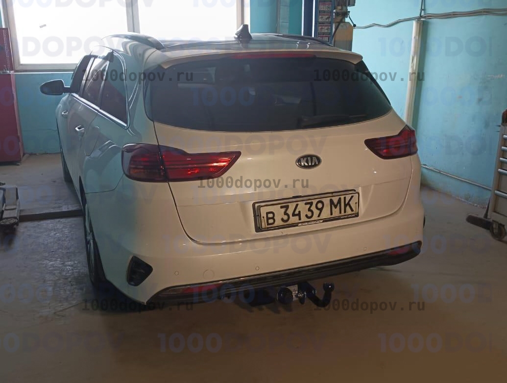 Фаркоп Leader Plus K125-A Kia Ceed/ PROCeed III (CD) (универсал) 2018-н.в. — рисунок 1