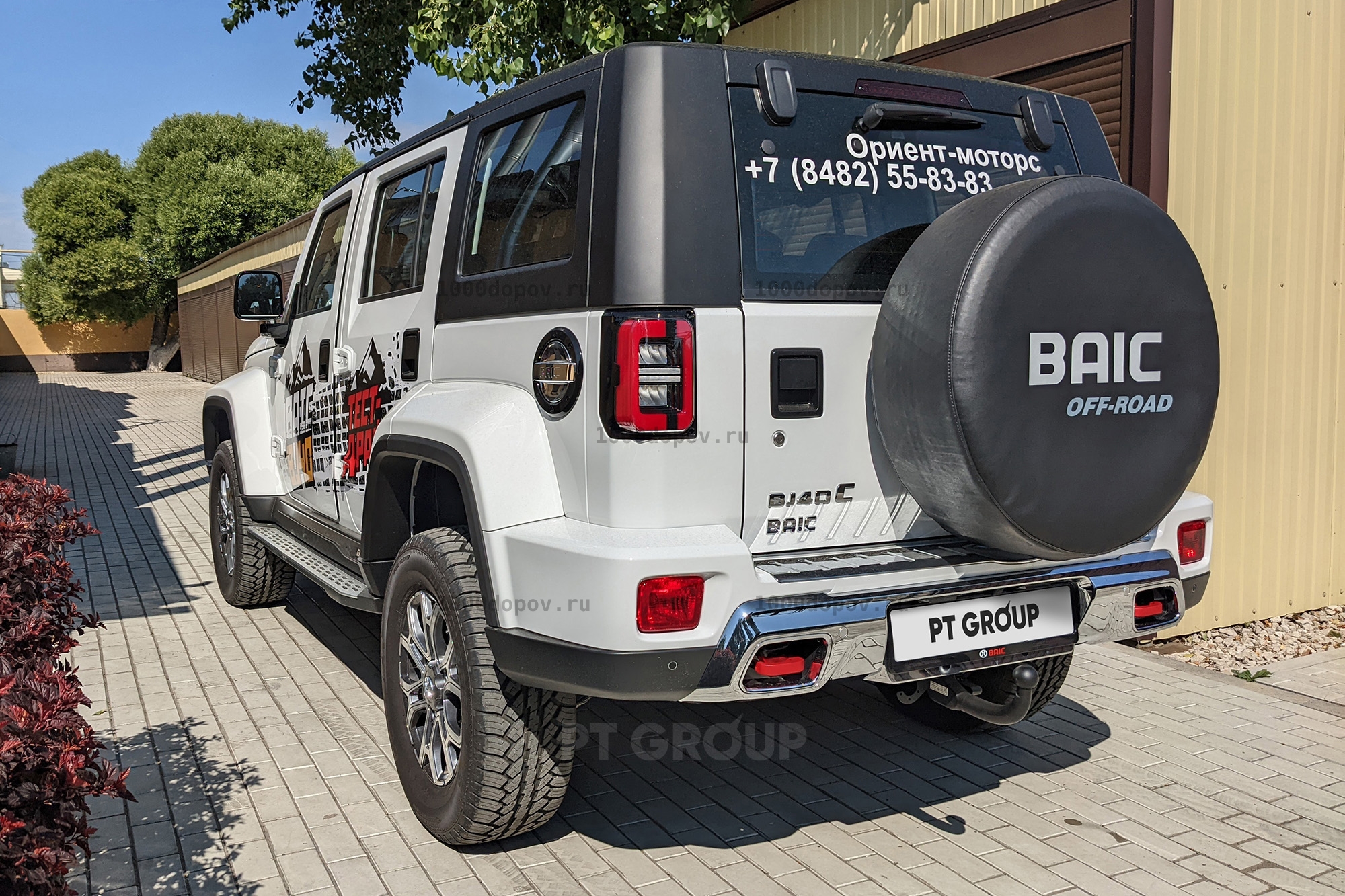 Фаркоп PT Group BCF-23-991422.00 для BAIC BJ40 2023-н.в. — рисунок 10