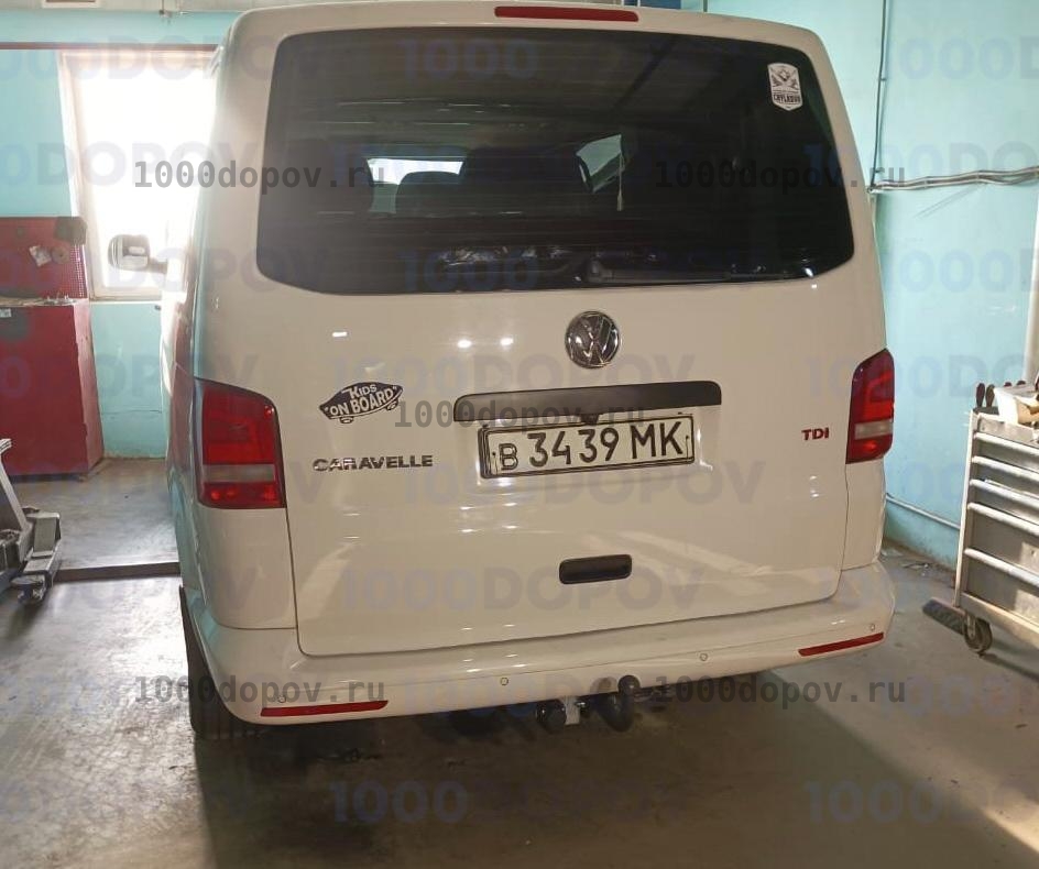 Фаркоп Avtos VW 36 Volkswagen Transporter T5 2003-2015 (в т.ч. авто с парктроником) — рисунок 1