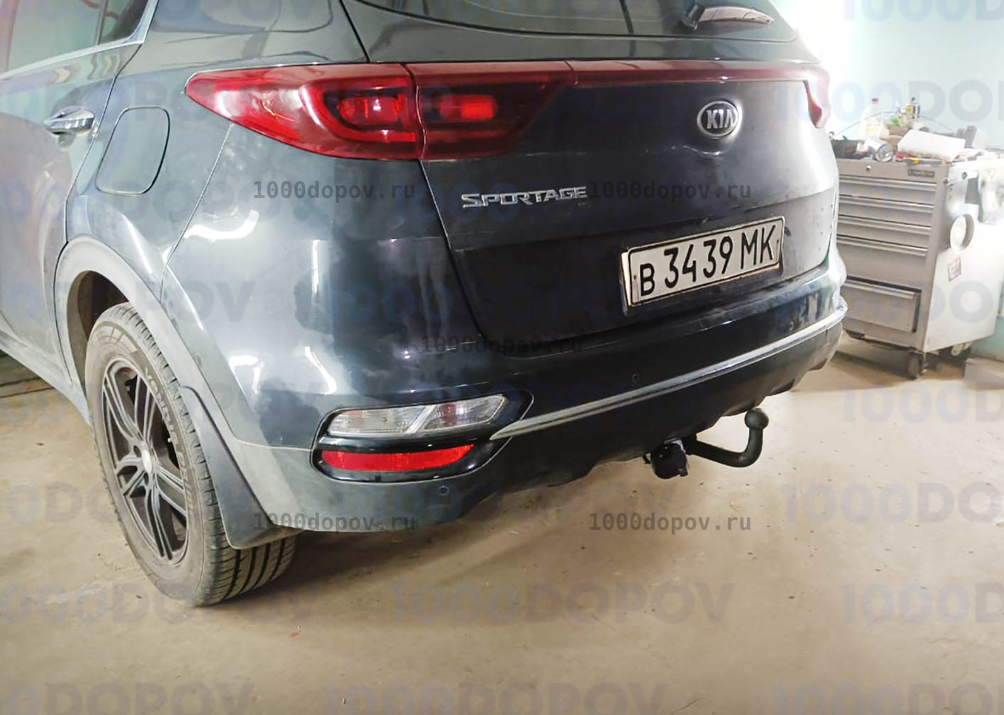 Фаркоп Avtos KI 34 Kia Sportage 4 рестайлинг 2018- (в т.ч. двиг. 2,4 л) — рисунок 9