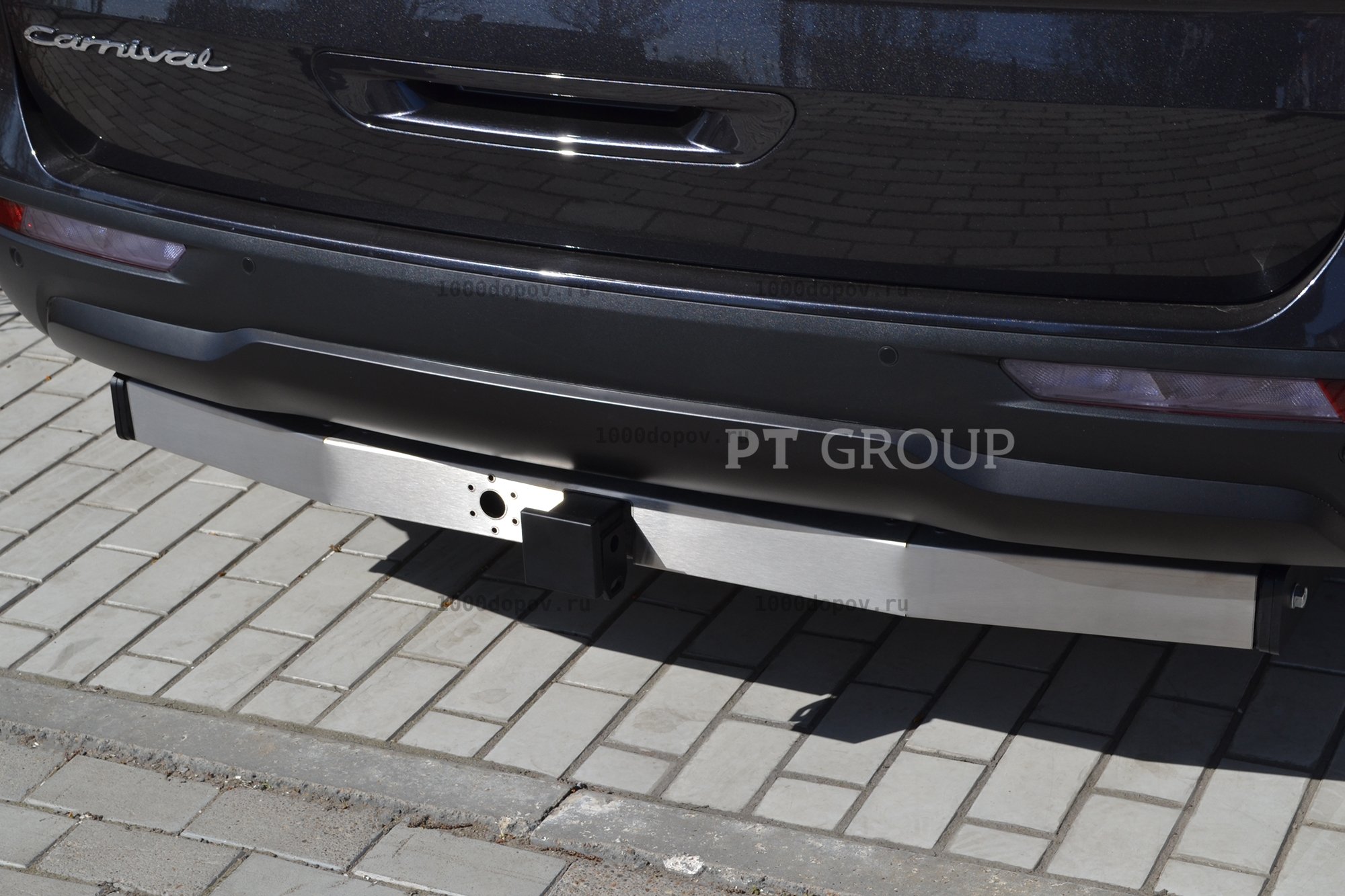 Фаркоп PT Group KCA-20-991124.00 с НЕРЖ накладкой  Kia Carnival 2020-н.в — рисунок 13