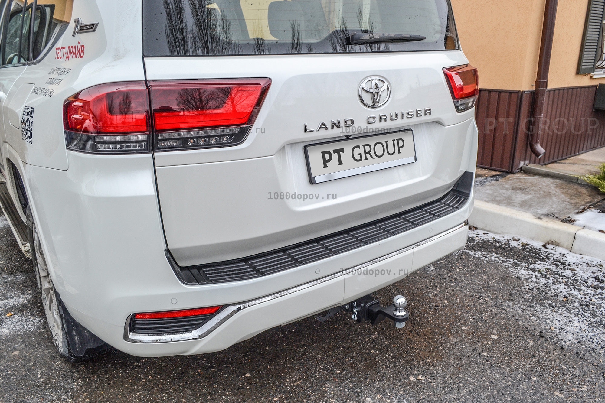 Фаркоп PT GROUP TLT-21-991101.22 для Toyota Land Cruiser 300 2021-н.в. (3,5L) — рисунок 16