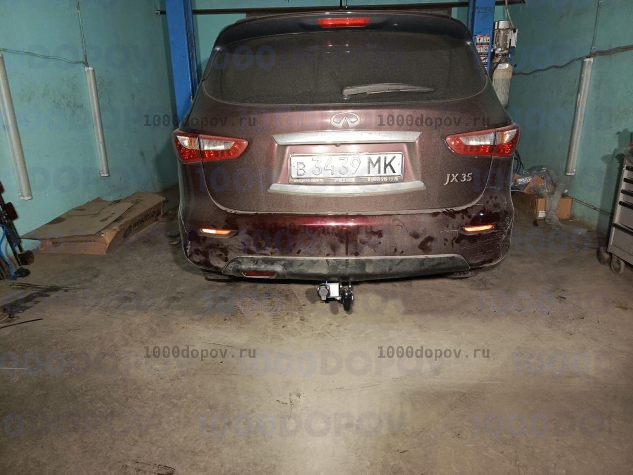 Фаркоп Garant G-N017 Infiniti JX35 2014-2021 — рисунок 5