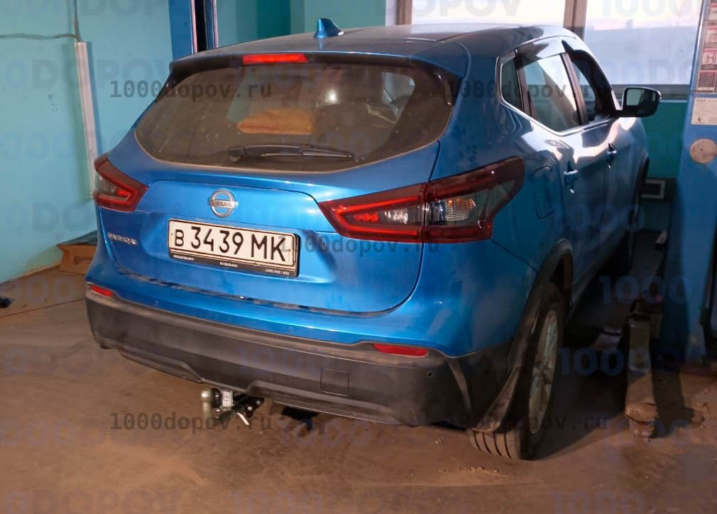 Фаркоп TAVIALS N121-BA Nissan Qashqai, Qashqai +2 (J10/J11) 2007-2014 — рисунок 3