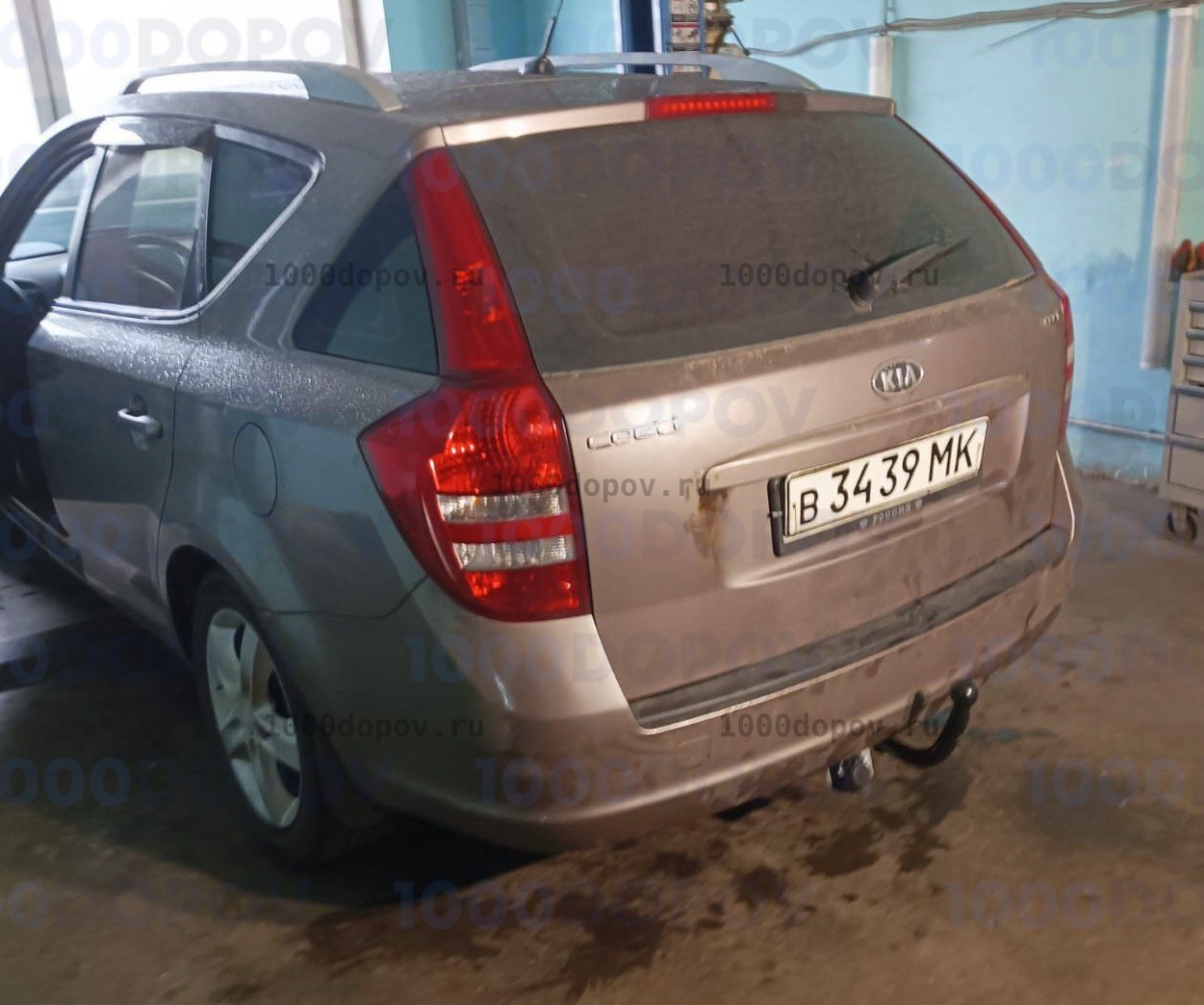 Фаркоп Leader Plus K106-A Kia Ceed (универсал) 2007-2013 — рисунок 1