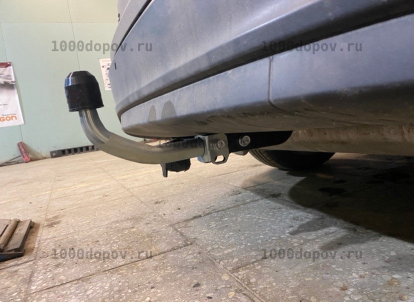 Фаркоп Motodor 90706-A Ford Focus 3 универсал 2011-н.в. (оцинк. шар) — рисунок 5