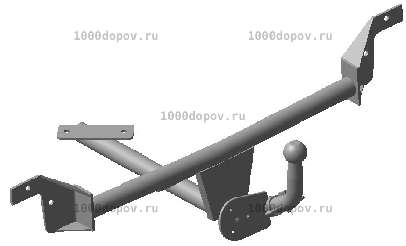 Фаркоп Avtos AU 03 Audi 80 B4 1991-1995 — рисунок 2