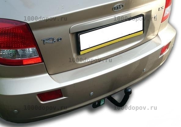 Фаркоп Leader Plus K113-A Kia Rio 1 (DC) 2000-2005 — рисунок 1