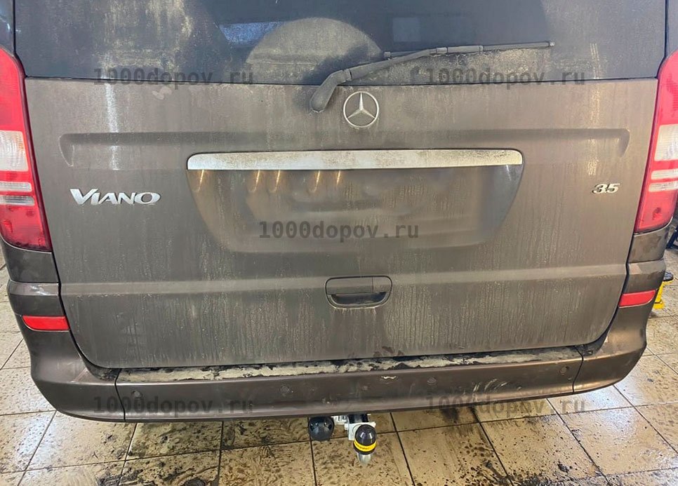 Фаркоп Motodor 91204-А Mercedes Vito W639 09/2003-2014, W447 2014-н.в. (оцинк. шар) — рисунок 8