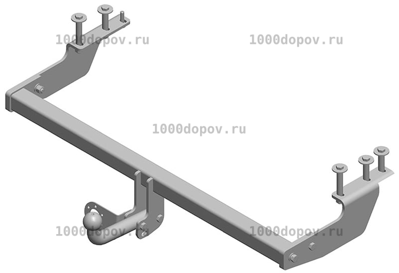 Фаркоп Avtos GW 10 Great Wall M4 2013-н.в. — рисунок 1