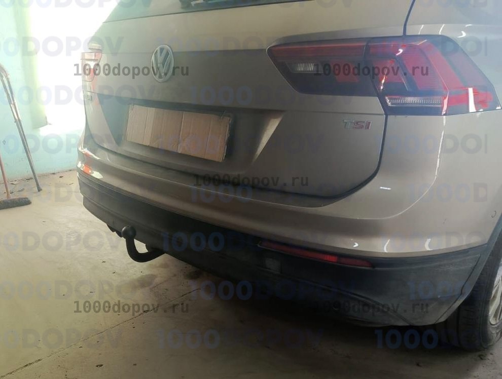 Фаркоп Avtos VW 35 Volkswagen Tiguan 2 2016-н.в. — рисунок 20
