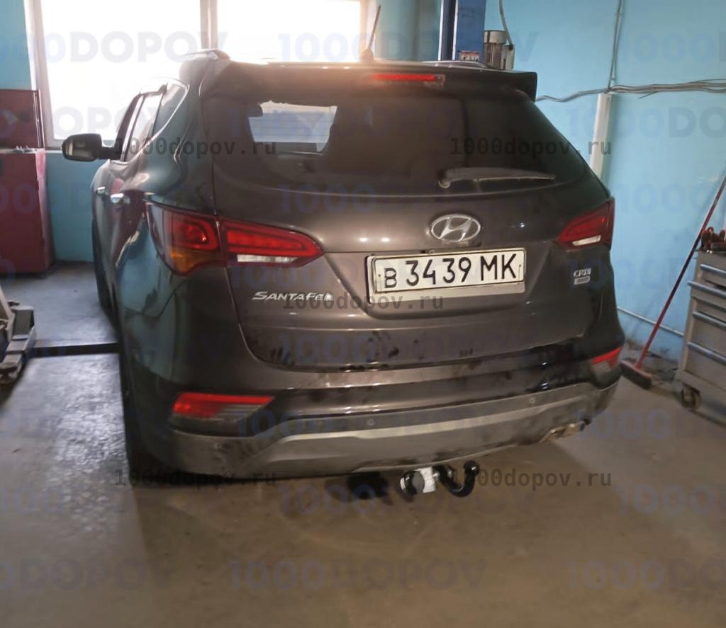 Фаркоп Leader Plus K121-A Kia Sorento Prime (дизель) 2015-н.в. — рисунок 1