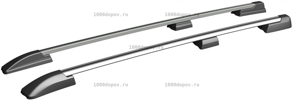 Рейлинги ПТ Групп UAZ Patriot 2014-н.в. Серебро — рисунок 5