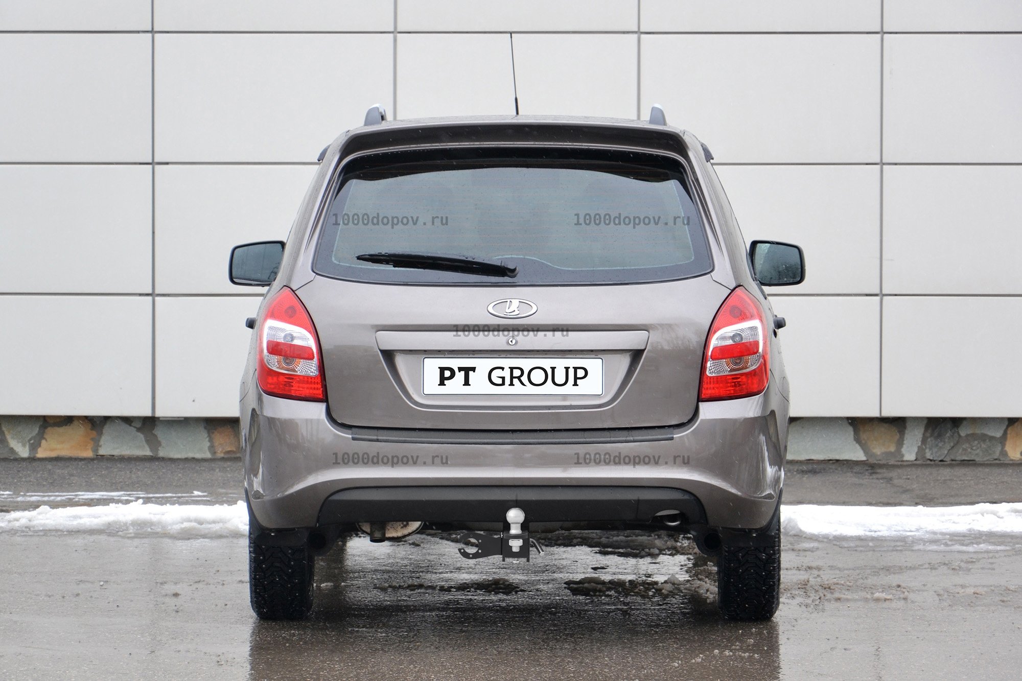 Фаркоп PT GROUP LGR-18-991122.00 LADA Granta Универсал с 2018 - /Cross с 2018 - с оцинк. шаром — рисунок 1