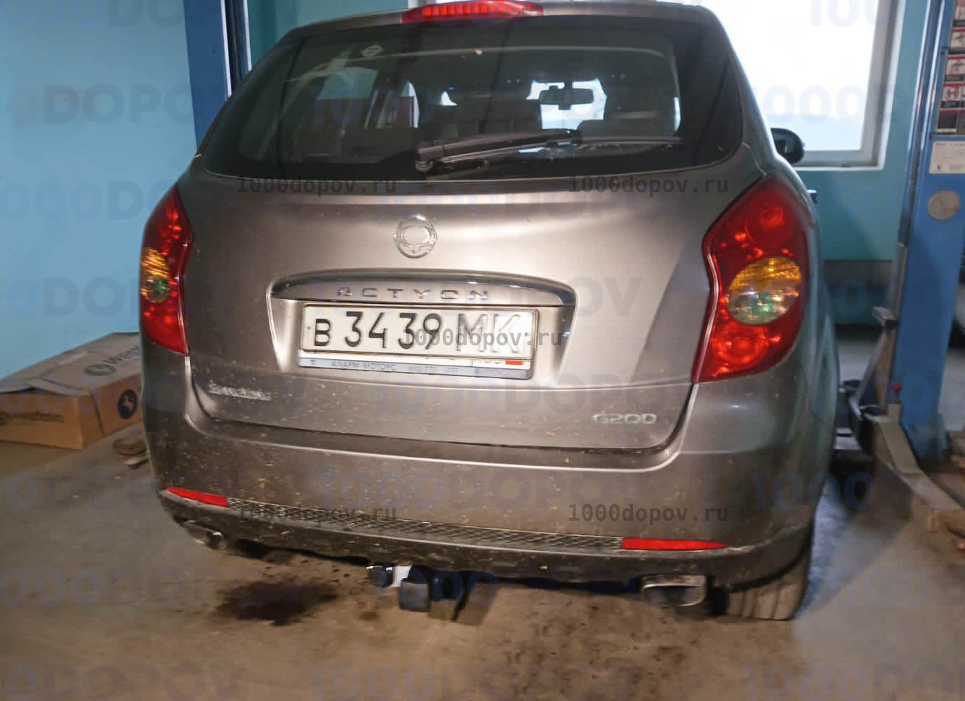 Фаркоп Avtos SY 014B SsangYong New Actyon 2011-н.в. — рисунок 3