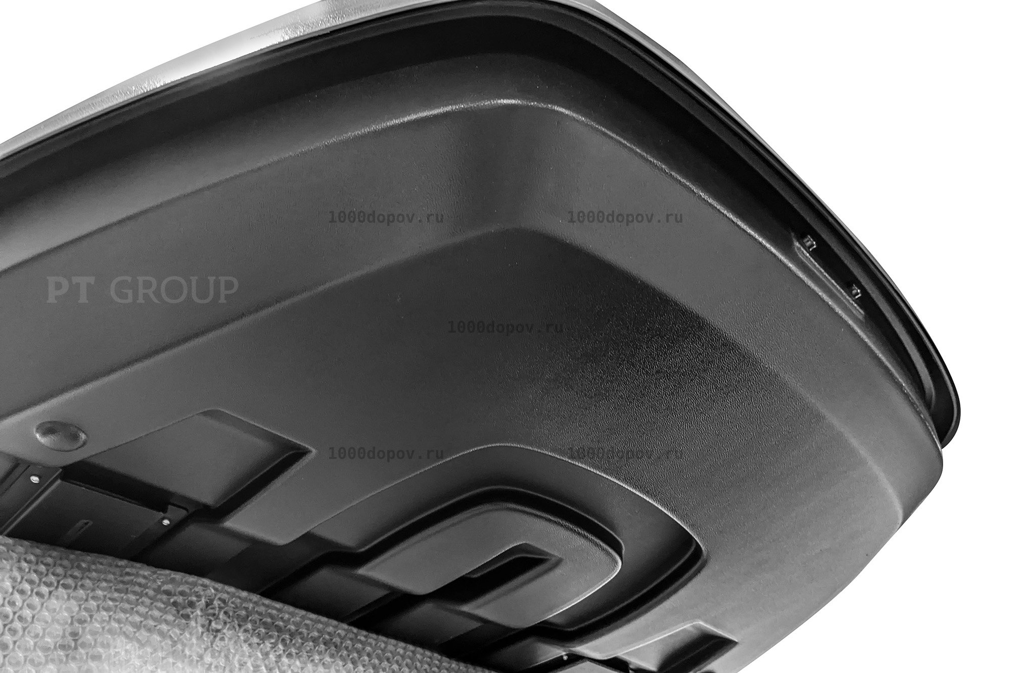 Автобокс ПТ Групп ACTIVE L (650 л.) двусторонний серый — рисунок 5