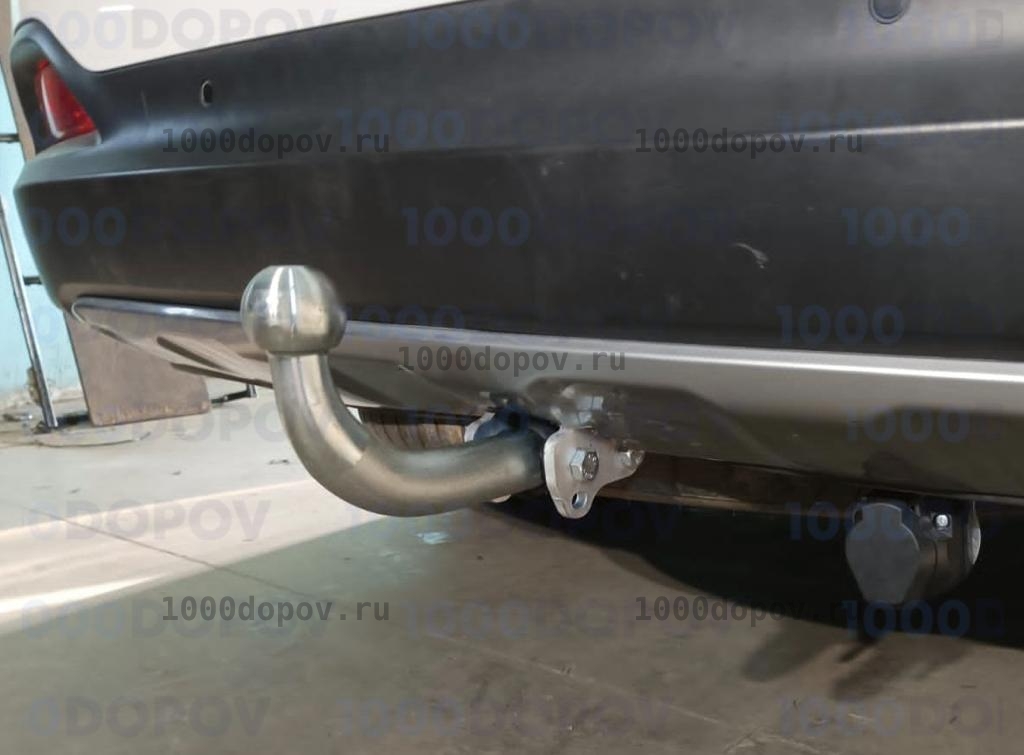 Фаркоп Galia H091A Hyundai Santa Fe 2012-2018 (оцинк) — рисунок 2