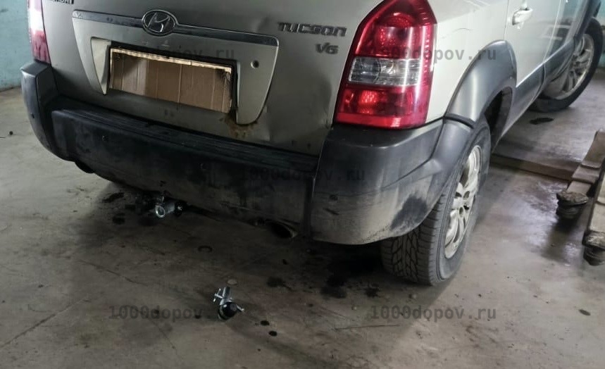 Фаркоп TAVIALS H204-BA KIA Sportage (JE) 2005-2010 — рисунок 11