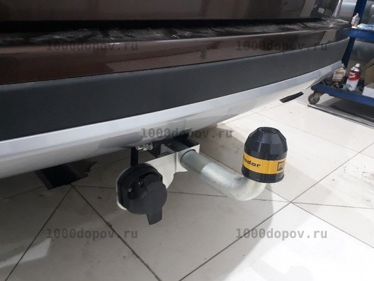 Фаркоп Motodor 92506-A Toyota Rav 4 2013-2019 (оцинк. шар) — рисунок 8