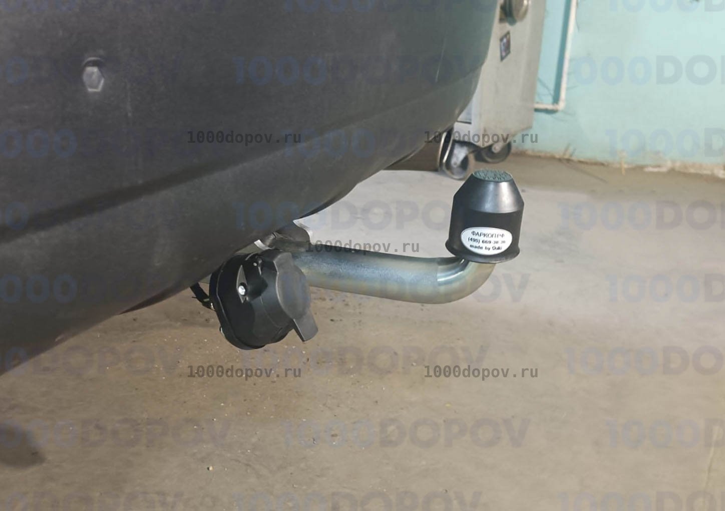 Фаркоп GALIA V070A Volvo XC60 2008-2017 (оцинкованный) — рисунок 4