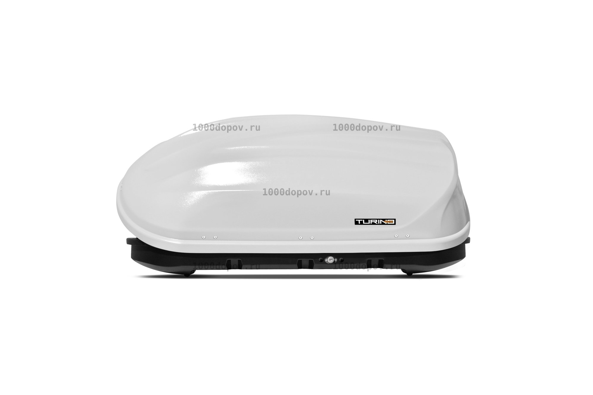Автобокс ПТ Групп Turino Compact (360 л.) двусторонний белый — рисунок 1