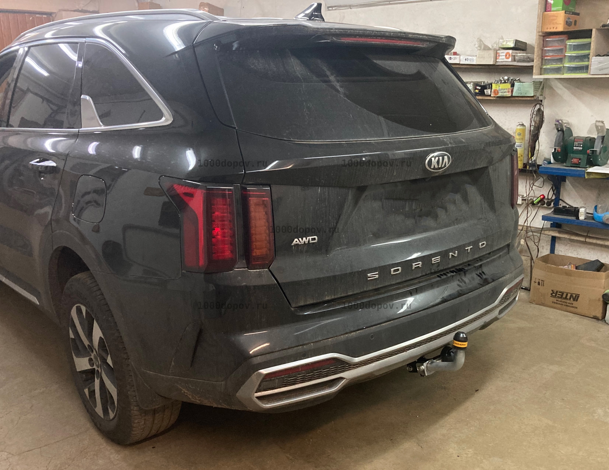 Фаркоп Motodor 91008-A Kia Sorento 2020-н.в. (оцинк. шар) — рисунок 9