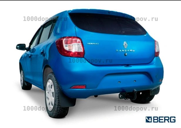 Фаркоп BERG F.4712.001 Renault Sandero Stepway 2014-н.в. — рисунок 1
