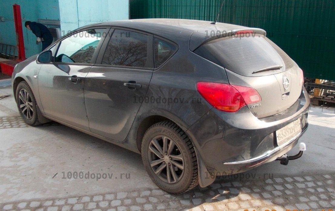 Фаркоп Трейлер 9931 Opel Astra J hb 12/2009-2015 — рисунок 9