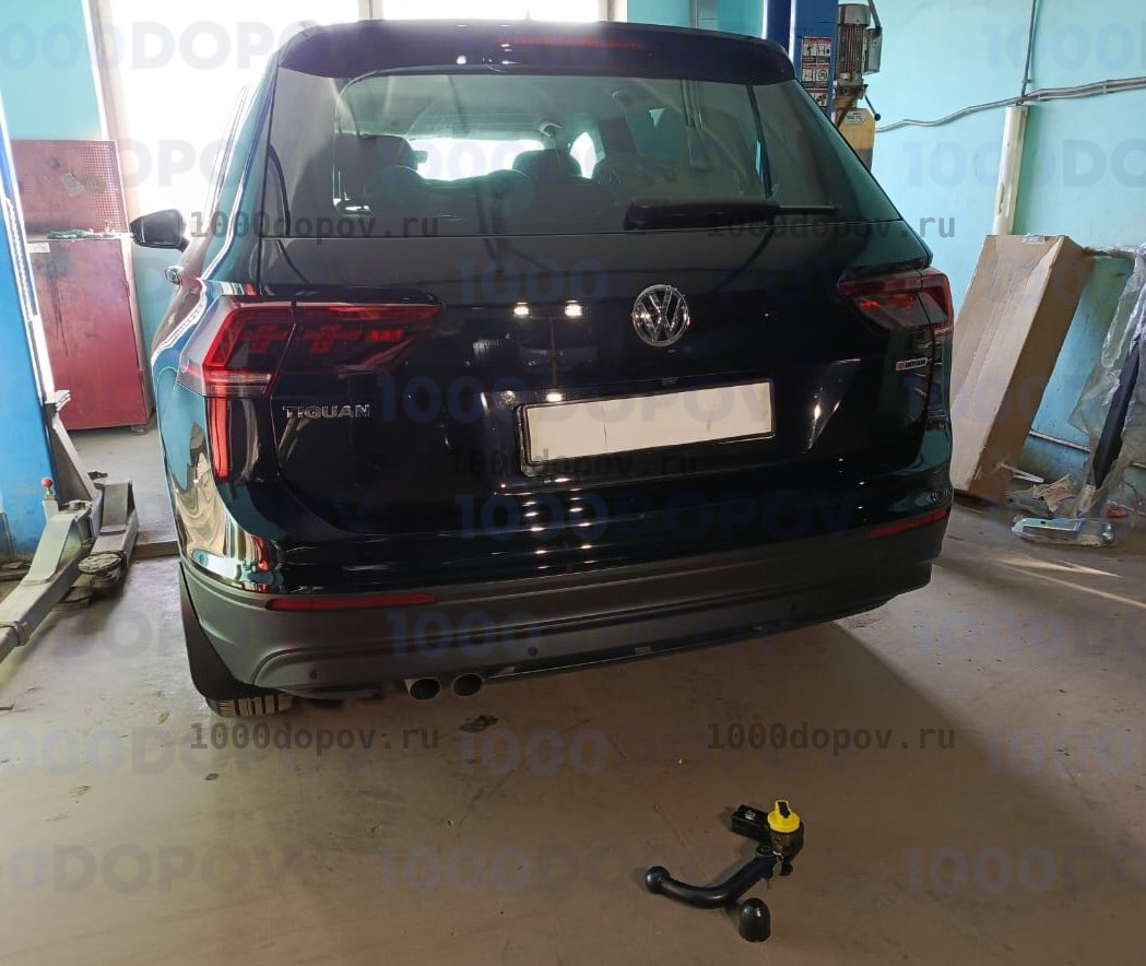 Фаркоп BERG F.5111.003 Volkswagen Tiguan 2016-н.в. (быстросъемный) — рисунок 19