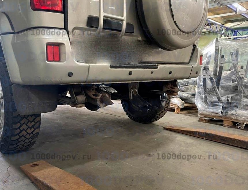 Фаркоп Garant G-Y072 УАЗ 3159, 3160, 3162, 3163 Patriot (Патриот) 4x4 1994-2015, 2015- н.в. — рисунок 8