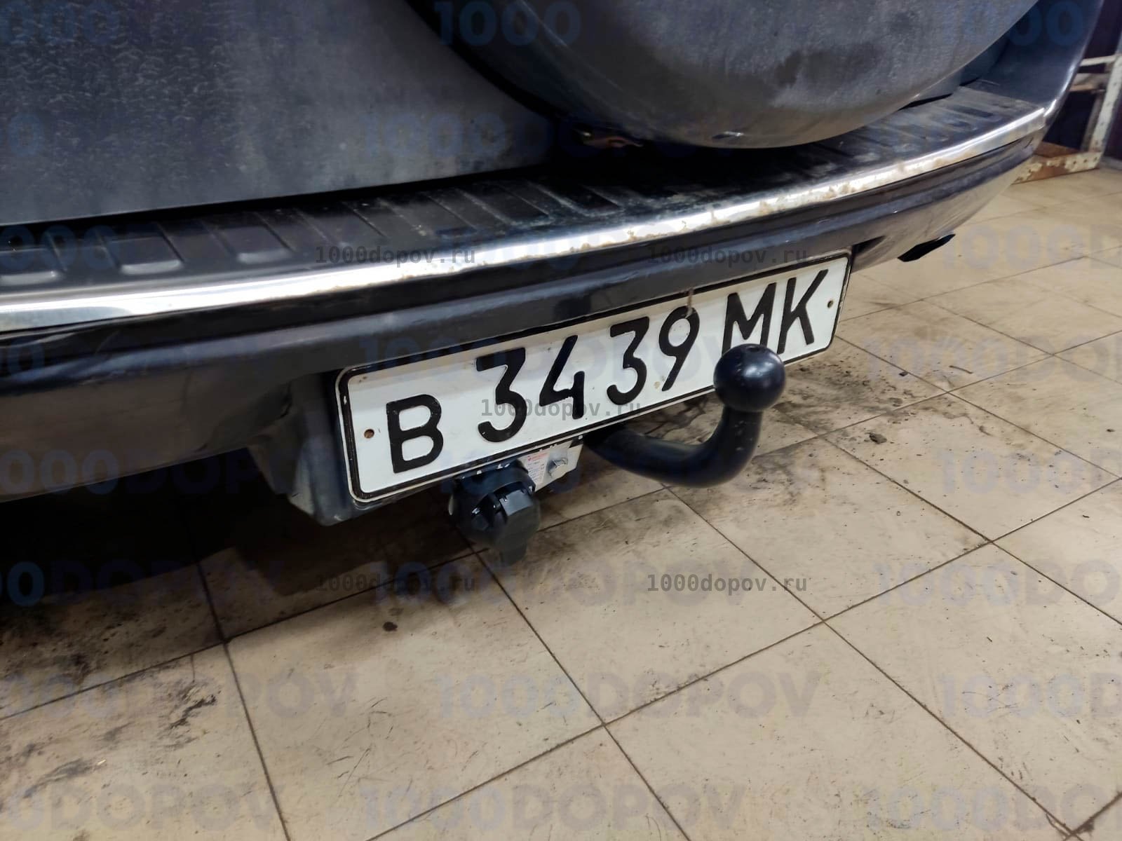 Фаркоп Трейлер 7830 Toyota RAV4 2007-10/2012 (кроме 2,4 л и длинной базы) — рисунок 13