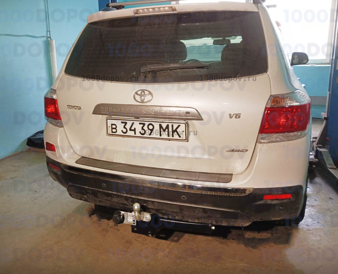 Фаркоп Leader Plus T119-F Toyota Highlander 2010-2013 — рисунок 1