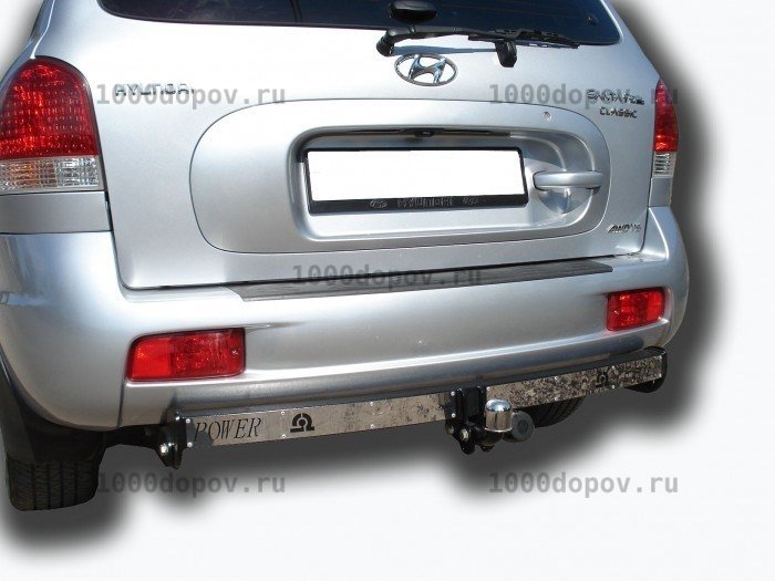 Фаркоп Leader Plus H205-A(N) Hyundai Santa Fe Classic (SM) (ТагАЗ) 2001-2006, 2007-н.в. — рисунок 1