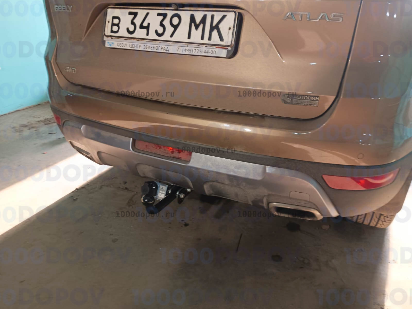 Фаркоп Leader Plus G204-A Geely Atlas 2016-н.в. — рисунок 2