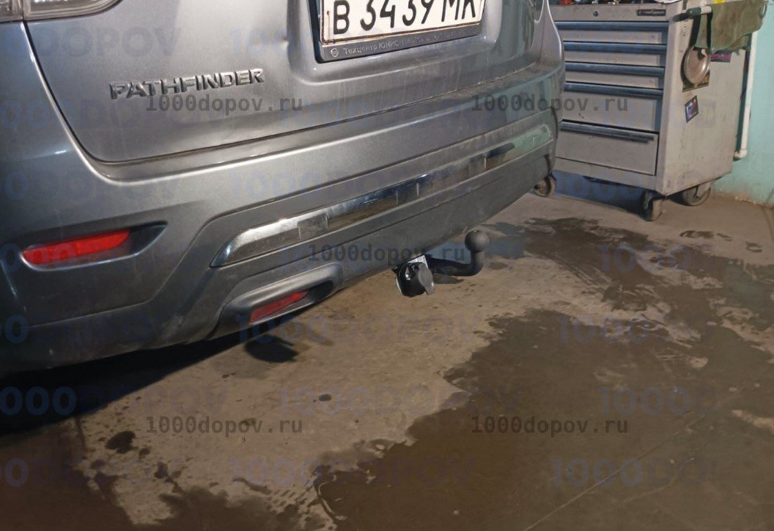 Фаркоп Avtos NS 30 Nissan Pathfinder 2014-н.в. — рисунок 5
