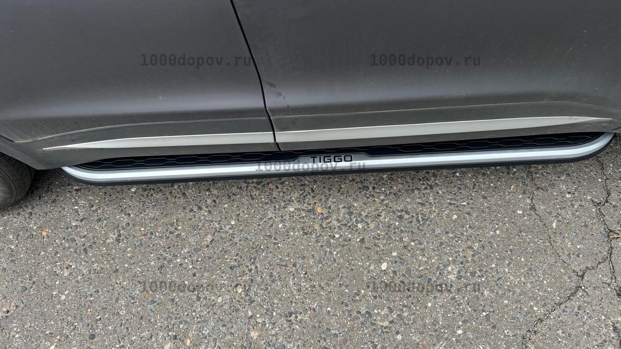 Пороги подножки на Chery Tiggo 7 / 7L / 7 pro / 7 pro max 2021-н.в. новые — рисунок 5