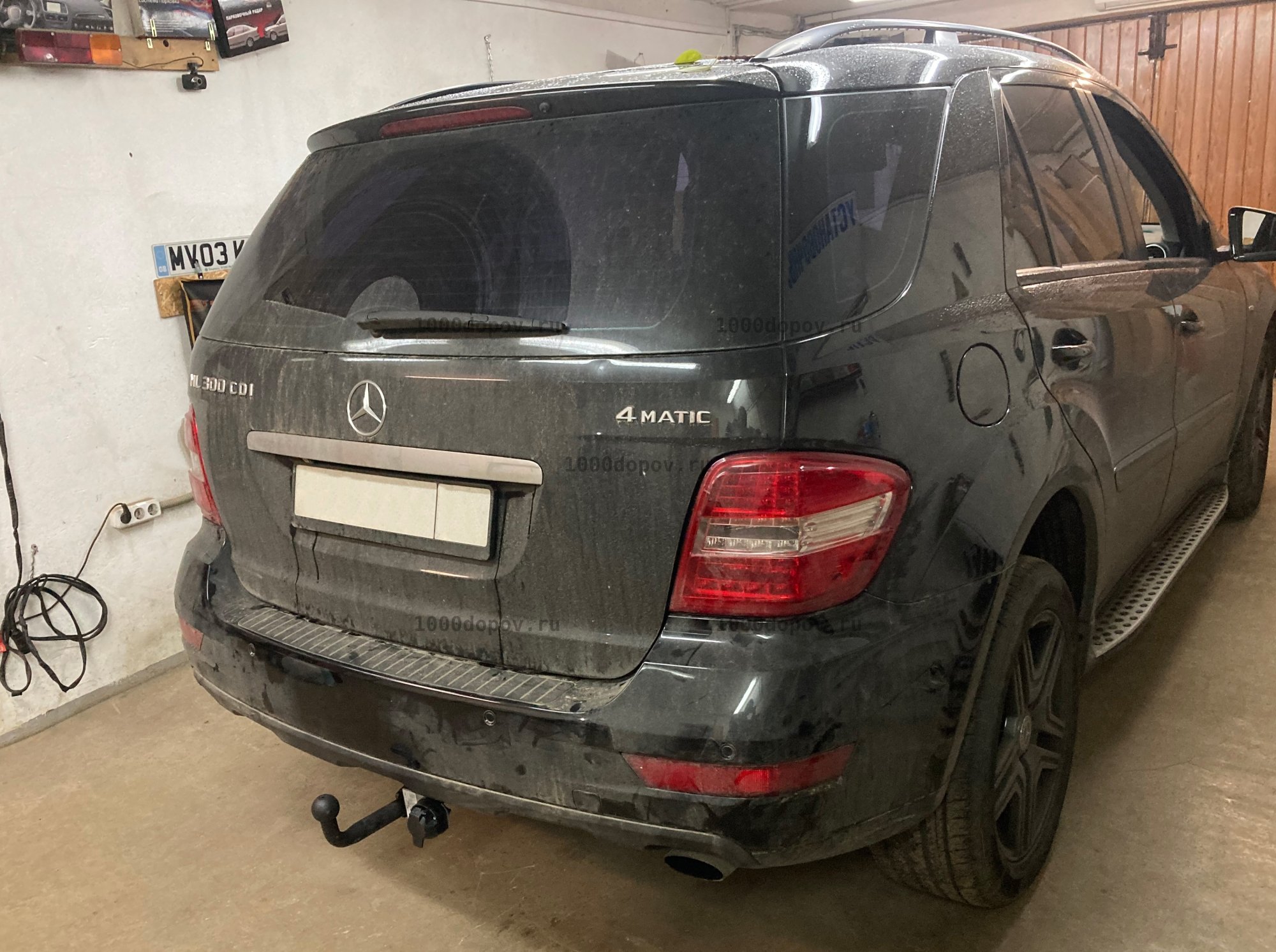 Фаркоп Avtos MB 07 Mercedes GL (x164) 2005 - 2012, GL (x166) 2012 - 2016 — рисунок 8