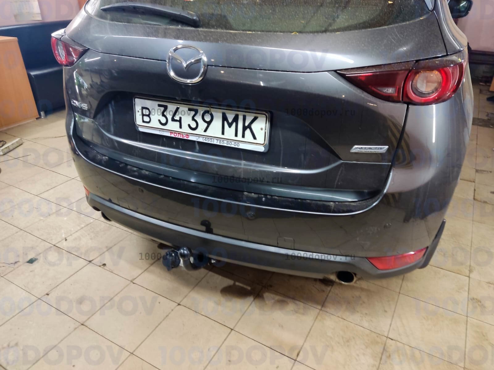 Фаркоп Трейлер 8600 Mazda CX-5 2012-2017, 2017-н.в. (сборка Россия) — рисунок 1
