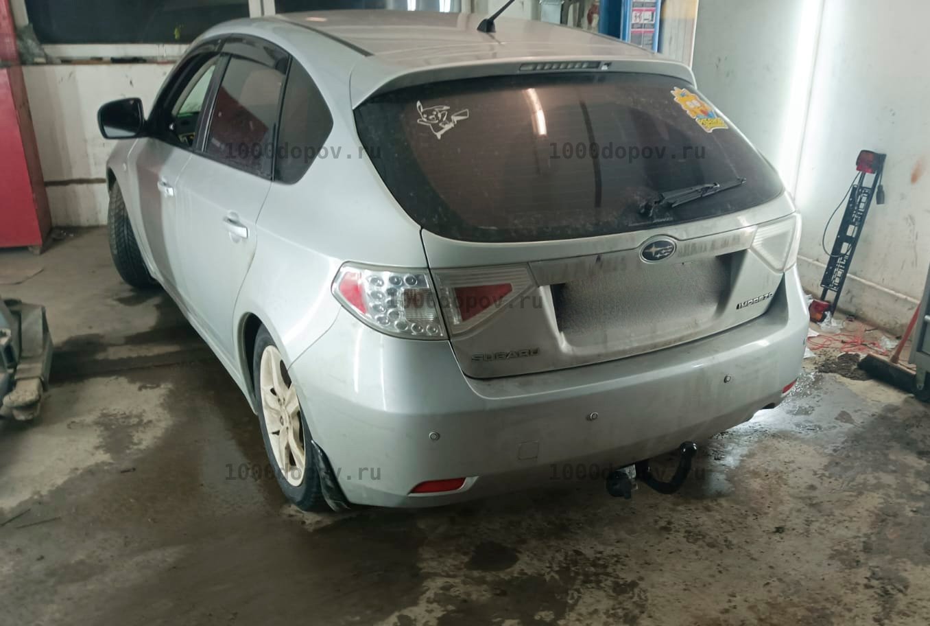 Фаркоп Leader Plus S304-A Subaru Impreza G3 2007-н.в. — рисунок 1