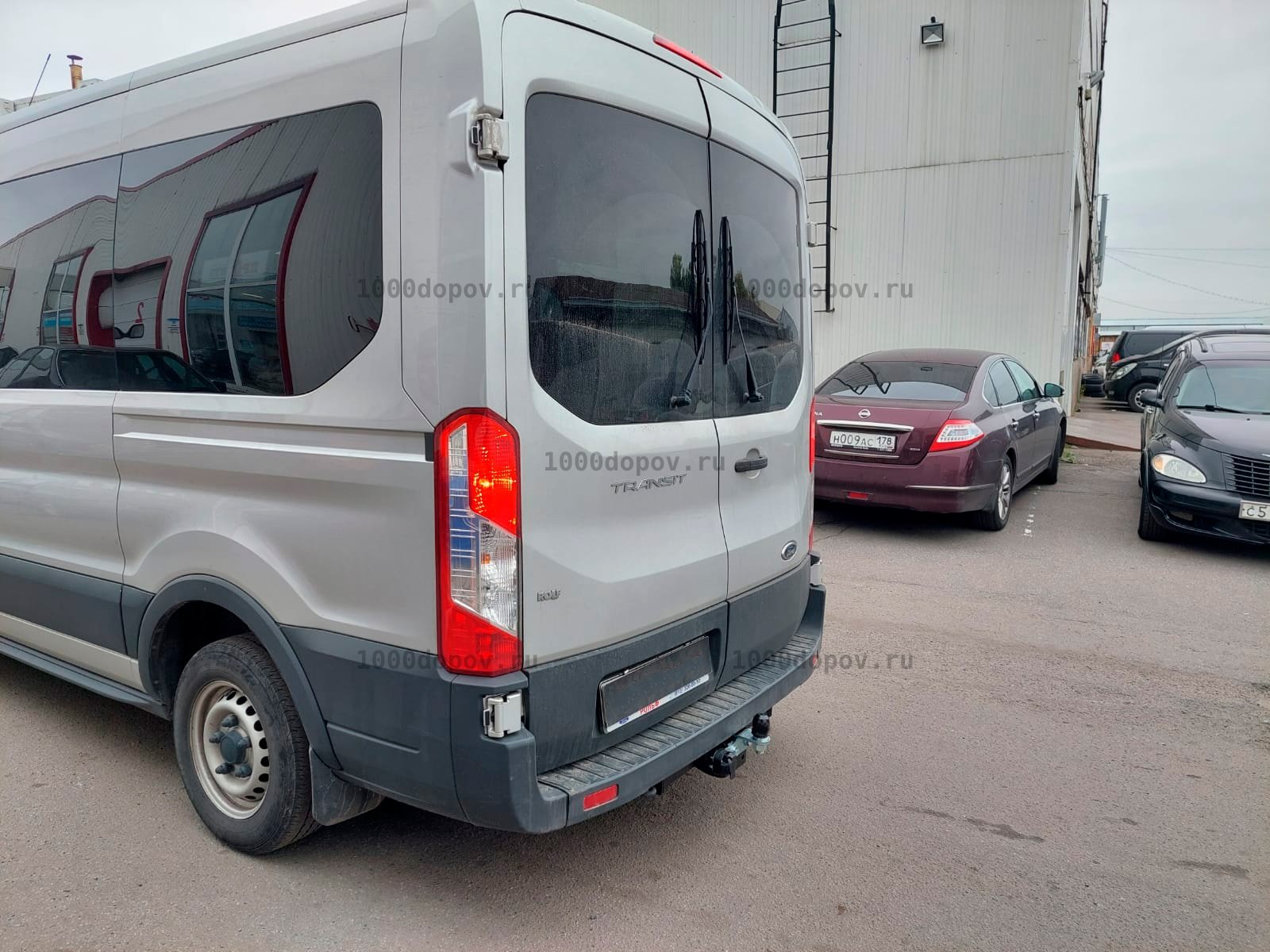 Фаркоп Motodor 90709-FE Ford Transit 2013-н.в. (оцинк. шар) — рисунок 3