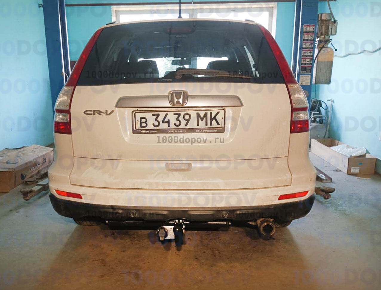 Фаркоп Leader Plus H101-A Honda CR-V (RE5) 2006-2012 — рисунок 3