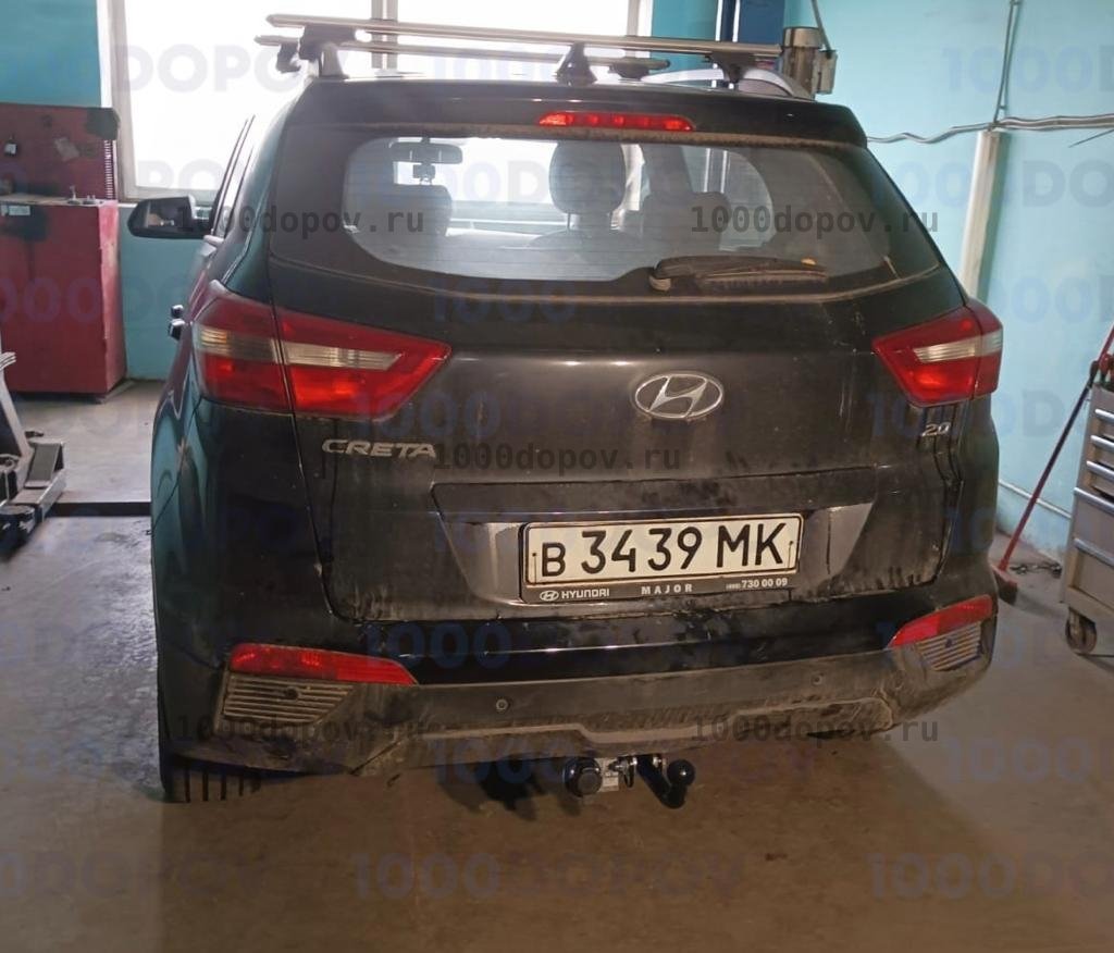 Фаркоп  Leader Plus H227-A Hyundai Creta 2016-2021, 2021-н.в. — рисунок 1