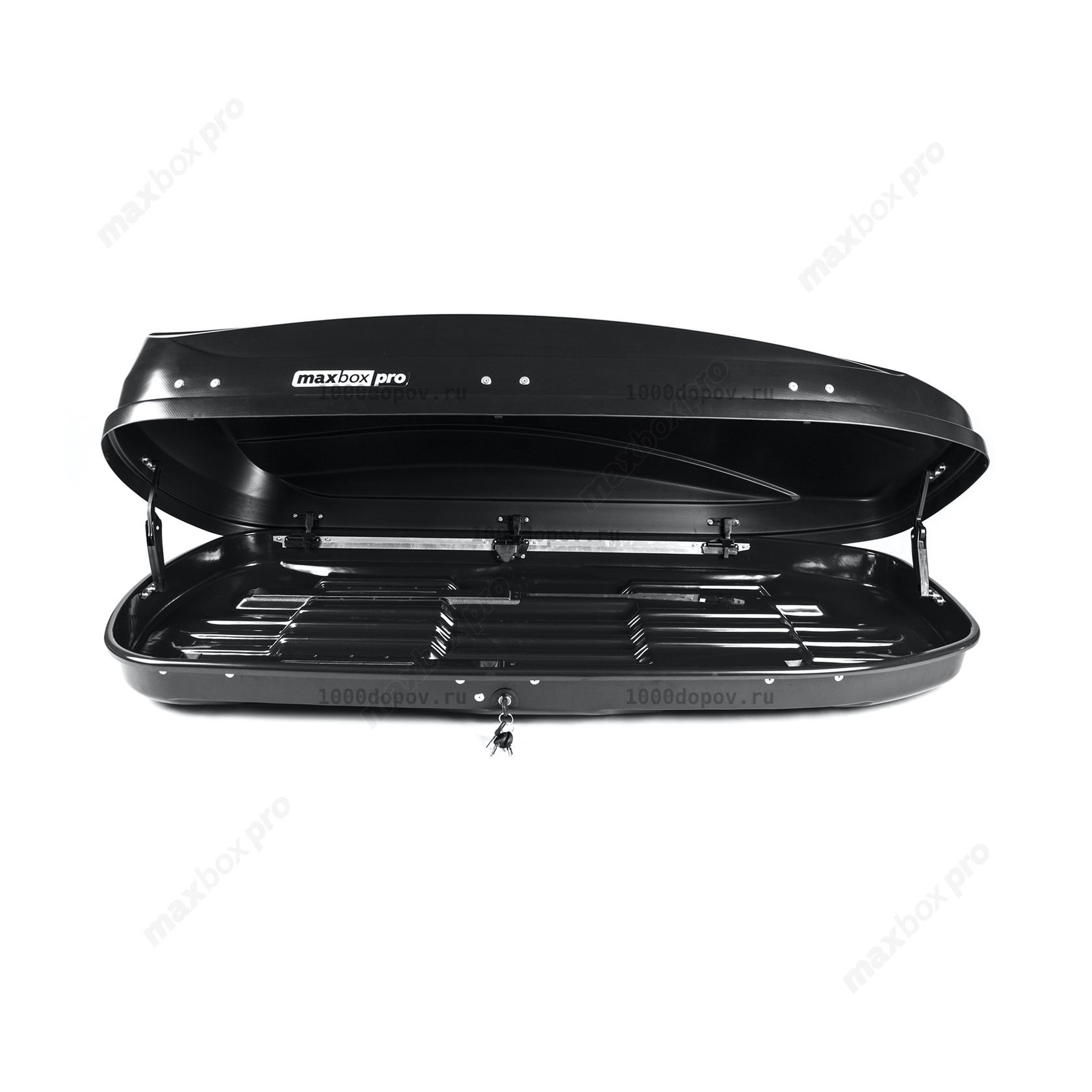 Автобокс MaxBox PRO 460 (средний) карбон черный — рисунок 24