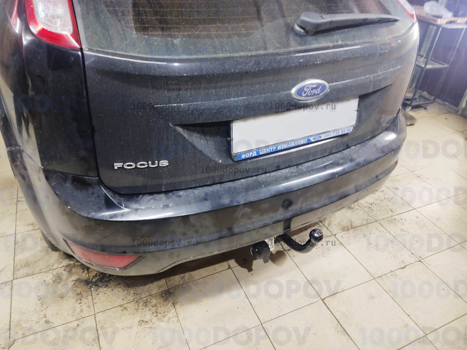 Фаркоп Leader Plus F101-A Ford Focus 2, 3 hb (DA3/DYB) 2004-н.в. — рисунок 7