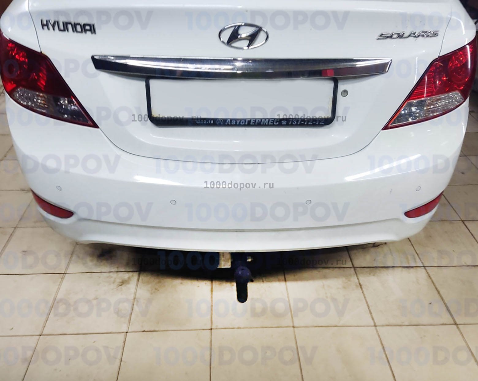 Фаркоп Avtos HY 32 Kia Rio седан, hb 2011-2017 — рисунок 4