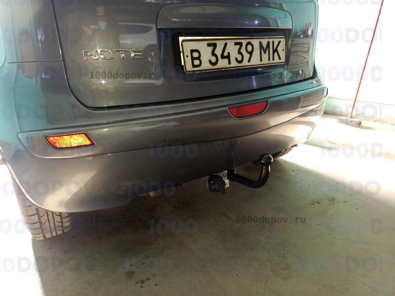 Фаркоп Leader Plus N101-A Nissan Note (E11) 2005-н.в. — рисунок 9
