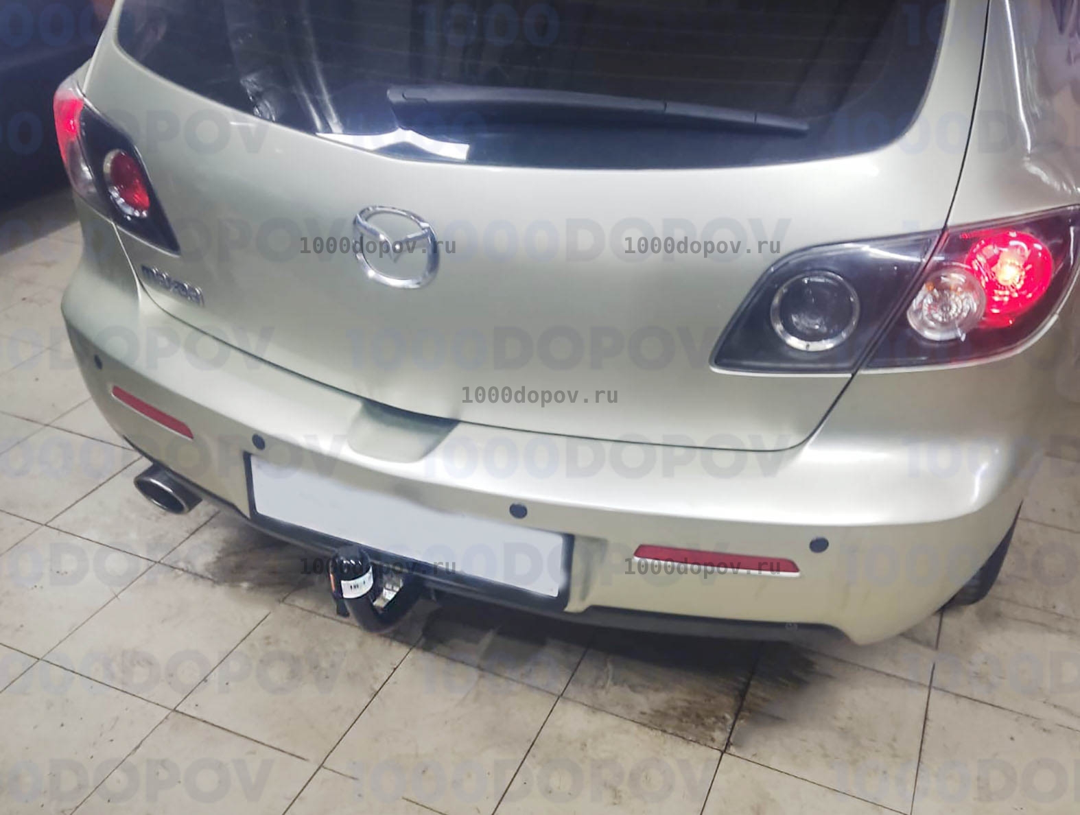 Фаркоп Leader Plus M303-A Mazda 3 (BK) 2003-2009 — рисунок 3