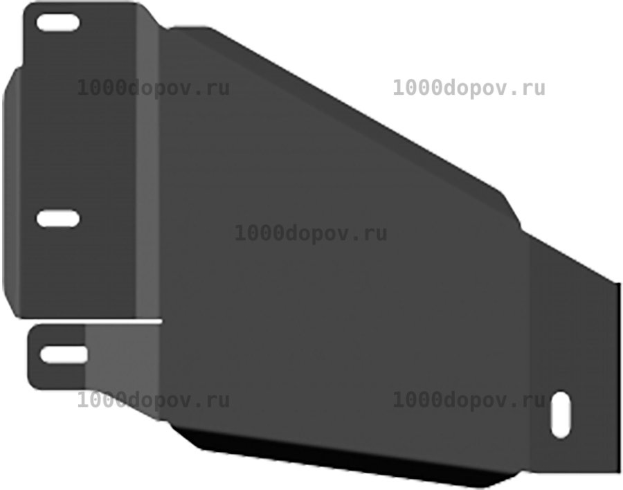 Защита Motodor 00144 на Audi Q5 2017-н.в. (Задний дифференциал) — рисунок 2