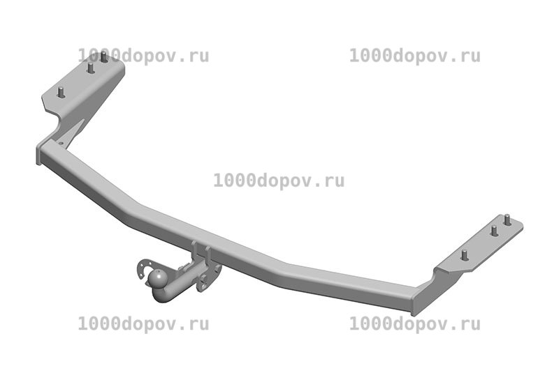 Фаркоп Avtos NS 30 Nissan Pathfinder 2014-н.в. — рисунок 8
