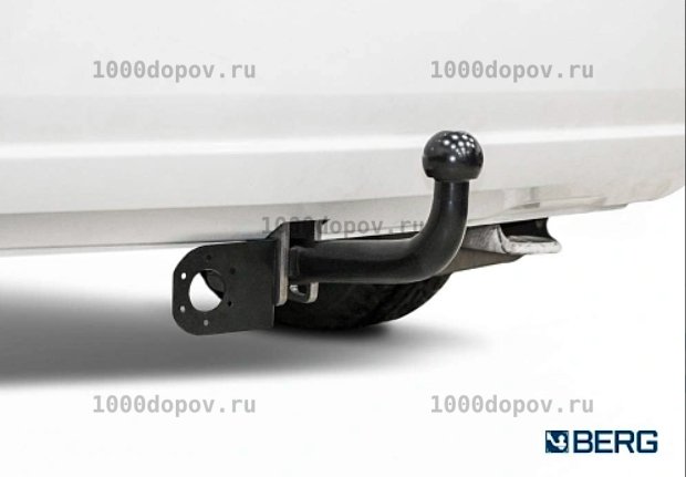 Фаркоп BERG F.5112.001 Volkswagen Polo Sedan (6R1) 2010-н.в. — рисунок 9